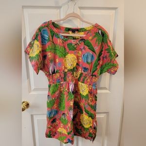 French Connection linen and cotten blend dress - size 10